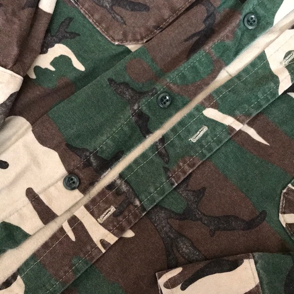 Camouflage Button Up - Picture 7 of 7